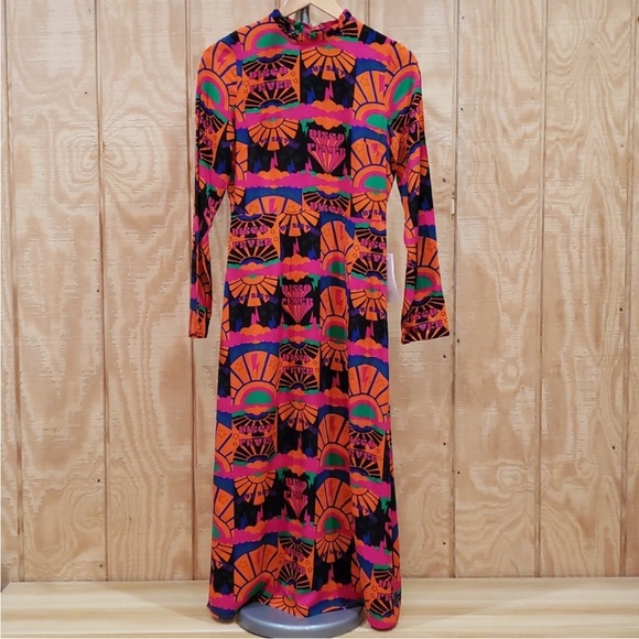 NWT NEVER FULLY DRESSED DISCO GROOVE MIDI DRESS - 4 - Picture 2 of 10